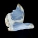 3" Blue Chalcedony Butterfly Wings Carved Natural Crystal Statue Decor Healing