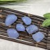 Grade A+ Blue Chalcedony Polished Peeled Quartz Stone Original Turkey Mineal Wholesale Rough Stone Chalcedony