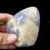 378g 3.15" Blue Chalcedony Irregular Polish Rough Specimen Natural Crystal Energy Stone