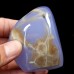 223g 2.64" Blue Chalcedony Irregular Polish Rough Specimen Natural Crystal Energy Stone