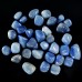 Wholesale Natural Polished Blue Aventurine Quartz Crystal Chips Slice Luster Mineral Specimen Energy Stone 1KG