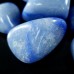 Wholesale Natural Polished Blue Aventurine Quartz Crystal Chips Slice Luster Mineral Specimen Energy Stone 1KG