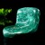 3.55" 554g Natural Polished Malachite Quartz Crystal Slice Luster Mineral Specimen