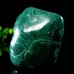 3.55" 554g Natural Polished Malachite Quartz Crystal Slice Luster Mineral Specimen