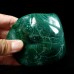 3.55" 554g Natural Polished Malachite Quartz Crystal Slice Luster Mineral Specimen