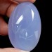 Wholesale 40-50mm Natural Polished Blue Chalcedony Crystal Healing Specimen Energy Stone 1 KG