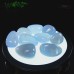 Wholesale 45-55mm Natural Polished Blue Chalcedony Crystal Healing Specimen Energy Stone 1 KG