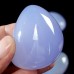 Wholesale 45-55mm Natural Polished Blue Chalcedony Crystal Healing Specimen Energy Stone 1 KG