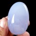 Wholesale 45-55mm Natural Polished Blue Chalcedony Crystal Healing Specimen Energy Stone 1 KG