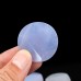 Wholesale Blue Chalcedony Thumb Worry Stone Natural Crystal Pocket Meditation Energy Stone