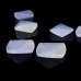 Wholesale Blue Chalcedony Thumb Worry Stone Natural Crystal Pocket Meditation Energy Stone