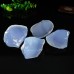 Wholesale 55-75mm Blue Chalcedony Irregular Polish Specimen Natural Crystal Energy Stone Home Deco