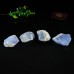 Wholesale 55-75mm Blue Chalcedony Irregular Polish Specimen Natural Crystal Energy Stone Home Deco