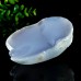 Wholesale 55-75mm Blue Chalcedony Irregular Polish Specimen Natural Crystal Energy Stone Home Deco