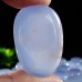 Wholesale 30-40mm Polished Blue Chalcedony Specimen Healthy Energy Stone Natural Crystal Healing 1KG