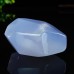 Wholesale Blue Chalcedony Facet Carved Pocket Energy Stone Natural Crystal Chakra Healing 1KG