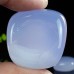 Wholesale Blue Chalcedony Carved Energy Pocket Stone Natural Crystal Meditation Healing 1KG