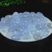 Wholesale 10PCS Teardrop Natural Crystal Blue Chalcedony Reiki Healing DIY Craft