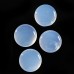 Wholesale 10PCS Pie Shape Natural Crystal Blue Chalcedony Reiki Healing DIY Craft