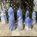 Titan Crystal Points Blue Chalcedony Agate Healing Towers For Decoration Blue Agate Towers Points For Self-Healing