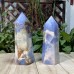 Titan Crystal Points Blue Chalcedony Agate Healing Towers For Decoration Blue Agate Towers Points For Self-Healing