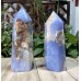 Titan Crystal Points Blue Chalcedony Agate Healing Towers For Decoration Blue Agate Towers Points For Self-Healing