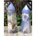 Titan Crystal Points Blue Chalcedony Agate Healing Towers For Decoration Blue Agate Towers Points For Self-Healing