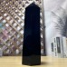 Giant 37LB Black Obsidian Crystal Wand Point Tower Black Agate Huge Tower Crystal Home Decor Black Onyx Tower Energy Healing