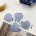 Blue Chalcedony Heart Skull Green Fluorite Heart Skull Pure Quartz Pocket Stone Reiki Healing Gift