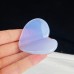 2'' Natural Crystal Heart Chalcedony Heart Quartz Crystal Crafts Hand Carved Statue  Healing Stone Energy Stoner