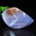 233g 3.15" Blue Chalcedony Pointed Tower Natural Crystal Quartz Energy Stone