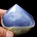 261g 2.87" Blue Chalcedony Rough Specimen Pointed Tower Natural Crystal Energy Stone