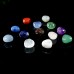 15mm Natural Crystal 3D Heart Shape Hand Carved Statue Reiki Healing DIY Craft 1PC