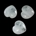 30mm Natural Crystal 3D Heart Shape Hand Carved Statue Reiki Healing DIY Craft 1PC