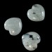 30mm Natural Crystal 3D Heart Shape Hand Carved Statue Reiki Healing DIY Craft 1PC