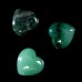 30mm Natural Crystal 3D Heart Shape Hand Carved Statue Reiki Healing DIY Craft 1PC