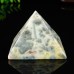 2" Natural Crystal Quartz Pyramid Tower Statue Energy Stone Reiki Healing Decor 50x50x37mm