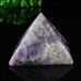 2" Natural Crystal Quartz Pyramid Tower Statue Energy Stone Reiki Healing Decor 50x50x37mm