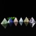 2" Natural Crystal Quartz Pyramid Tower Energy Stone Reiki Healing Home Decor 50x50x50mm