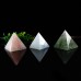 2" Natural Crystal Quartz Pyramid Tower Energy Stone Reiki Healing Home Decor 50x50x50mm