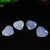 50mm Natural Crystal Heart Shape Blue Chalcedony Carved Quartz DIY Making Reikli Healing 1PC