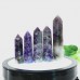 Wholesale Natural Crystal Hexagonal Tower Point Amethyst Quartz Stone Chakra Reiki Healing