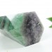 Wholesale Natural Crystal Hexagonal Tower Point Green Fluorite Stone Chakra Reiki Healing 1KG