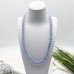 High Quality Crystal Necklace Customized Jewelry Blue Chalcedony Healing Chakra