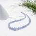 High Quality Gemstone Necklace Natural Blue Chalcedony Tower Necklace Lucky Crystal Necklace