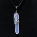 Healing Crystal Necklace Pendant Energy Reiki Singing Stick Pendant Gemstones Jewelry Pendulum Crystal Pendants