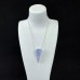 2.2" Crystal Raven Skull Blue Chalcedony A+ Level Raven Skull Pendant Jewelry Necklace Men's Gift Charm Reiki Healing Craft