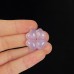 Crystal Clover Pendant Blue Chalcedony Mini Clover Charm DIYJewelry Making Reiki Gift