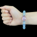 10.5mm Natural Aquamarine Crystal Beads Bracelet Healing DIY Jewelery Accessory Energy Dainty Gifts