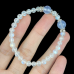 6mm Natural Moonstone Crystal Beads Bracelet Healing Jewelery Accessory DIY Starfish Blue Flash Energy Gifts for Girls Dainty